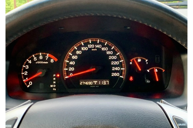 Honda Accord cena 21900 przebieg: 274690, rok produkcji 2005 z Człuchów małe 106